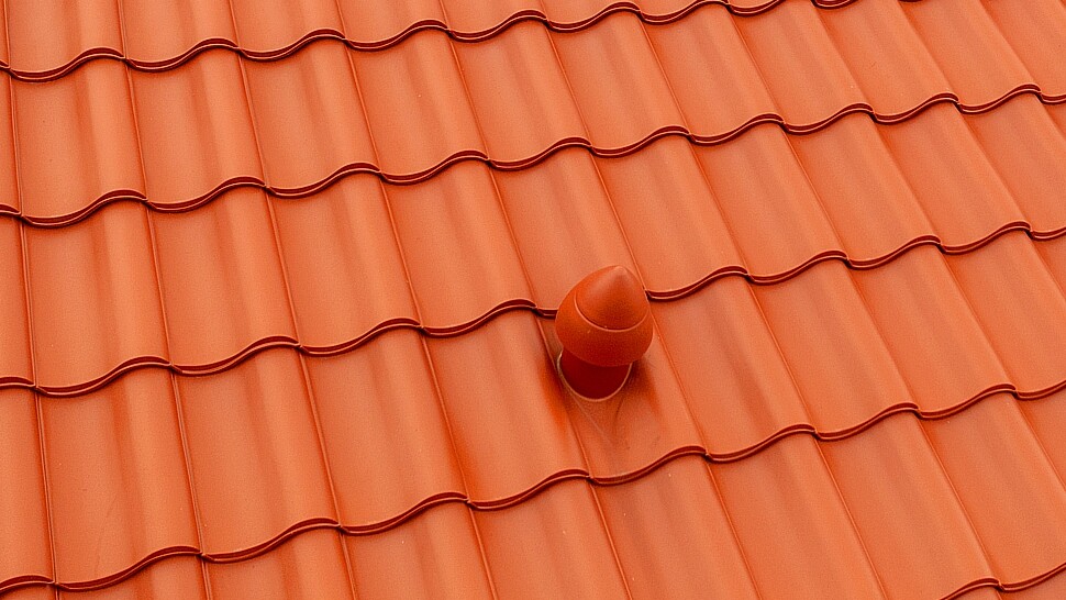Dachówka ceramiczna SINFONIE - kominek dachowy 