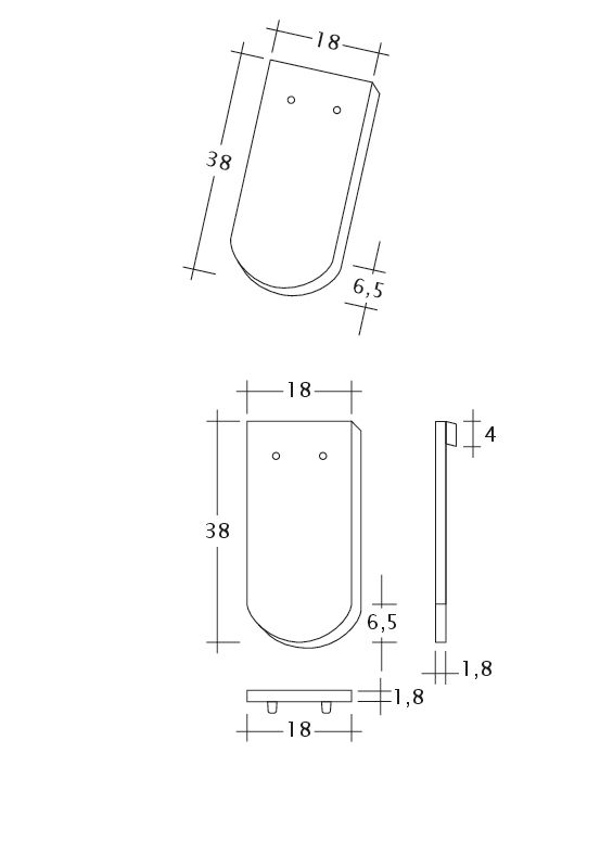 Rysunek techniczny produktu SAKRAL 1-1
