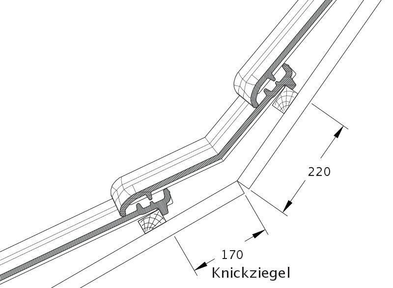 Rysunek techniczny produktu TITANIA KNZ