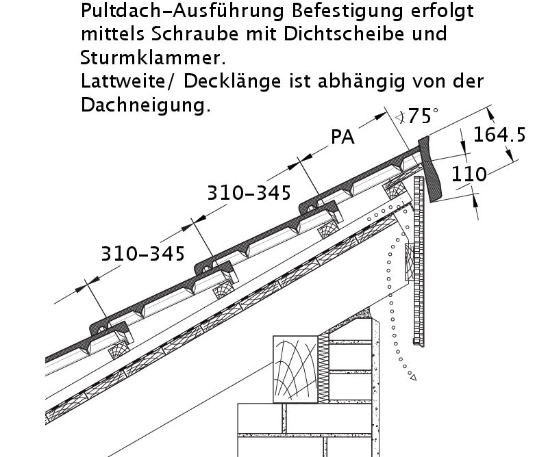 Rysunek techniczny produktu HEIDELBERG PDA PROFILIERTE-BDS