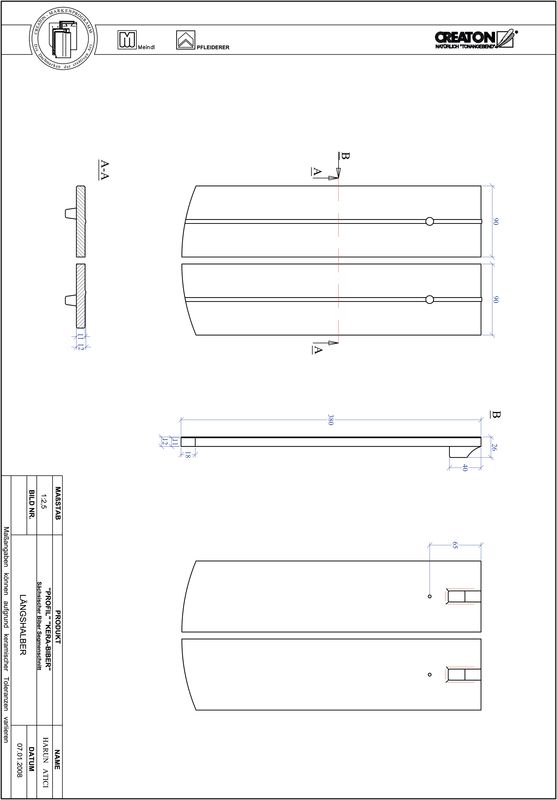 Plik CAD produktu PROFIL krój segmentowy KERA-SAECHS-18-CM-LH