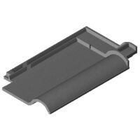 Product BIM model LOD 400 FUTURA grey engobed Field tile