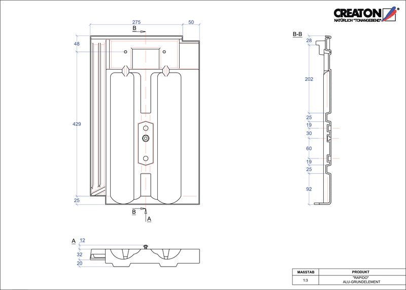 Plik CAD produktu RAPIDO aluminium grunt. GRUNDALU