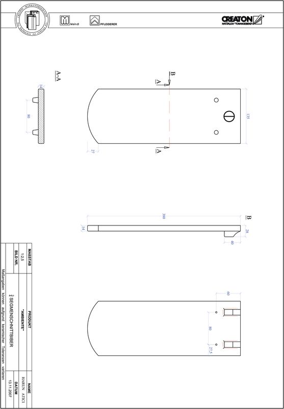 Plik CAD produktu AMBIENTE krój segmentowy SEG-3-4