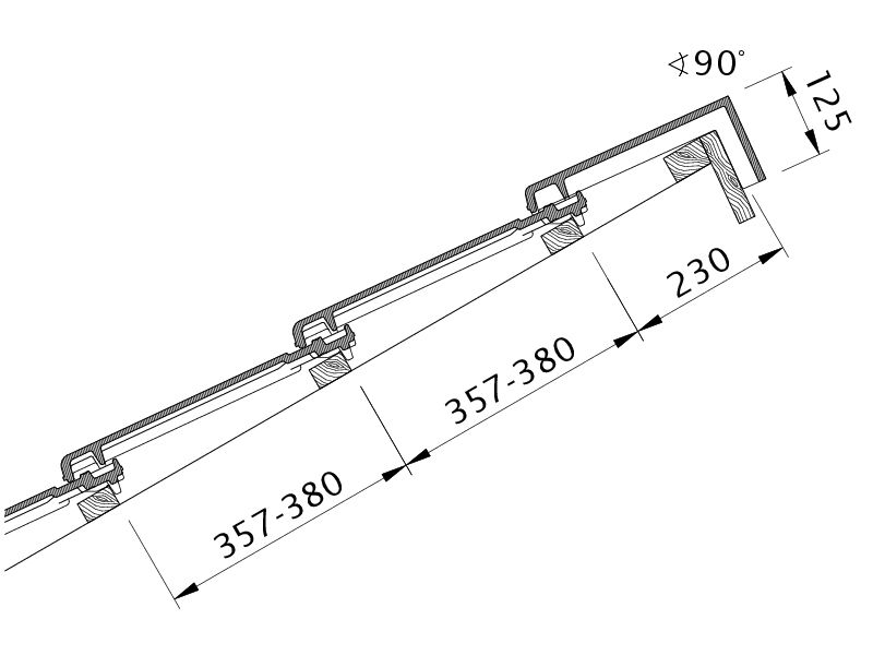 Rysunek techniczny produktu RATIO PDA PDA
