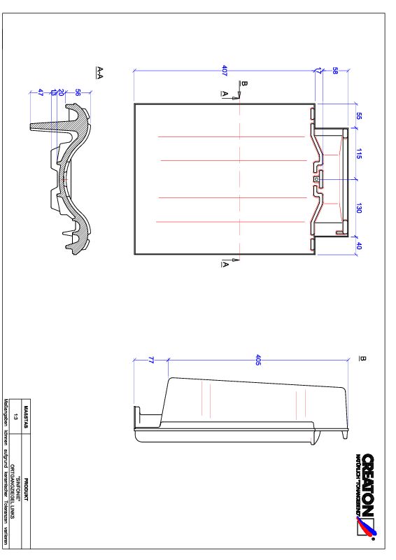 Plik CAD produktu SINFONIE dachówka boczna lewa OGL