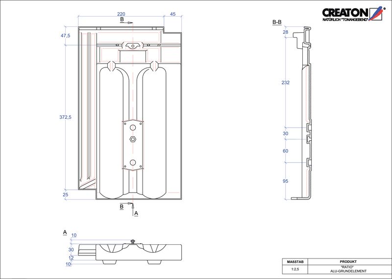 Plik CAD produktu RATIO aluminium grunt. GRUNDALU