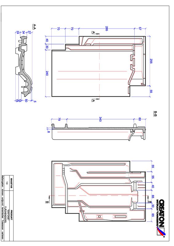 Plik CAD produktu SINFONIE dachówka połaciowa FLA