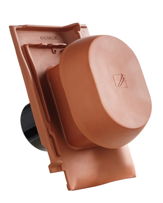 FUT SIGNUM ceramiczny kominek wentylacyjny DN 150/160 mm z adapterem
