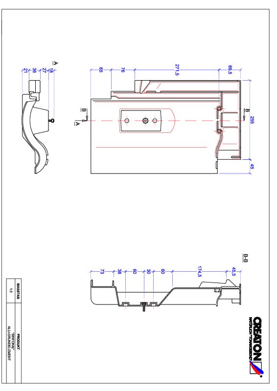 Plik CAD produktu SINFONIE aluminium grunt. GRUNDALU