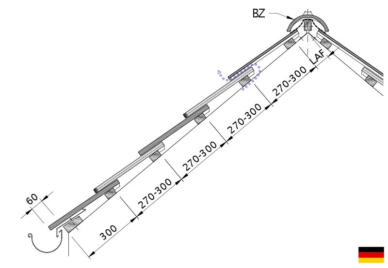 Rysunek techniczny produktu PROFIL DQF DQF-DE