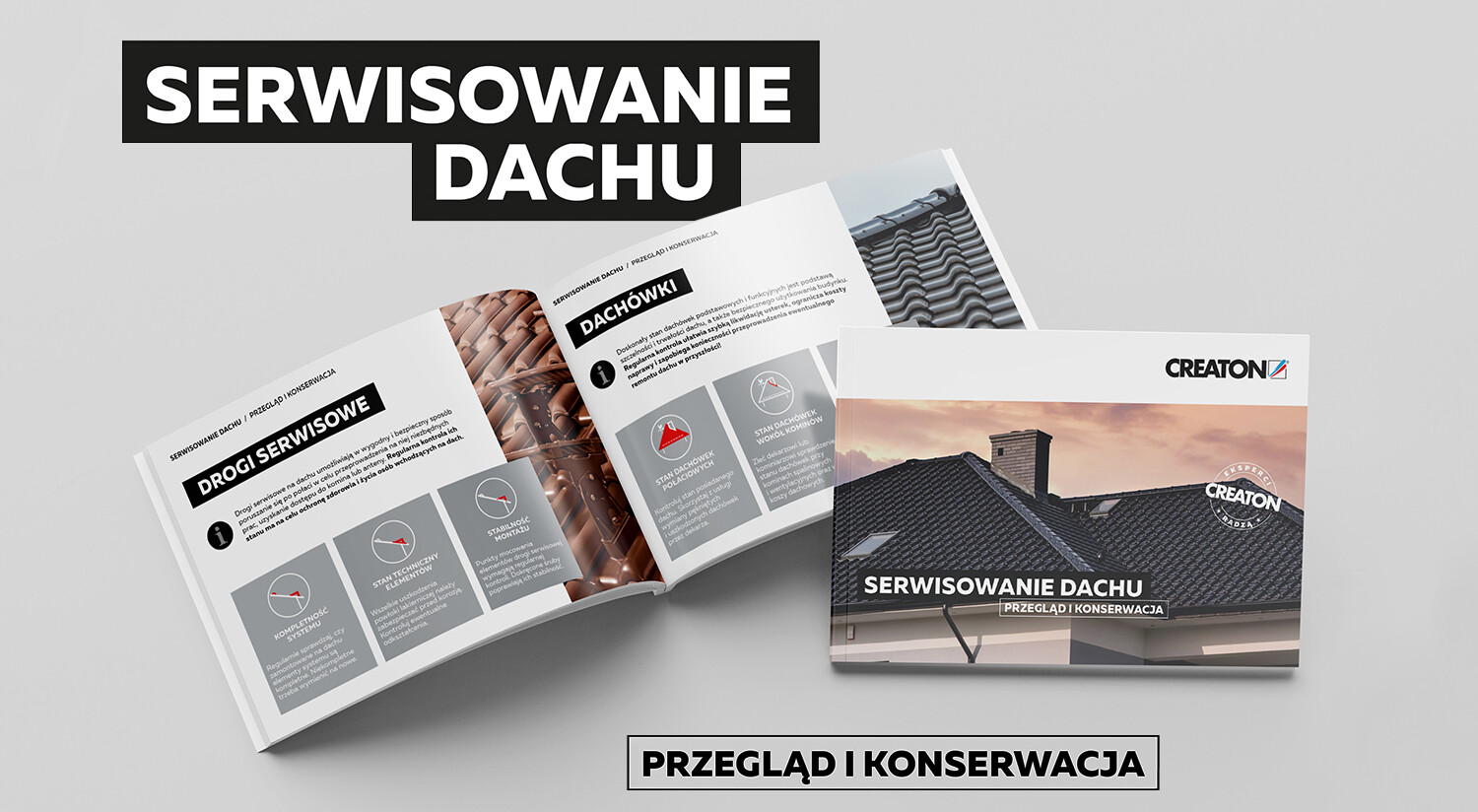 Poradnik dachowy CREATON „Serwisowanie dachu – przegląd i konserwacja”