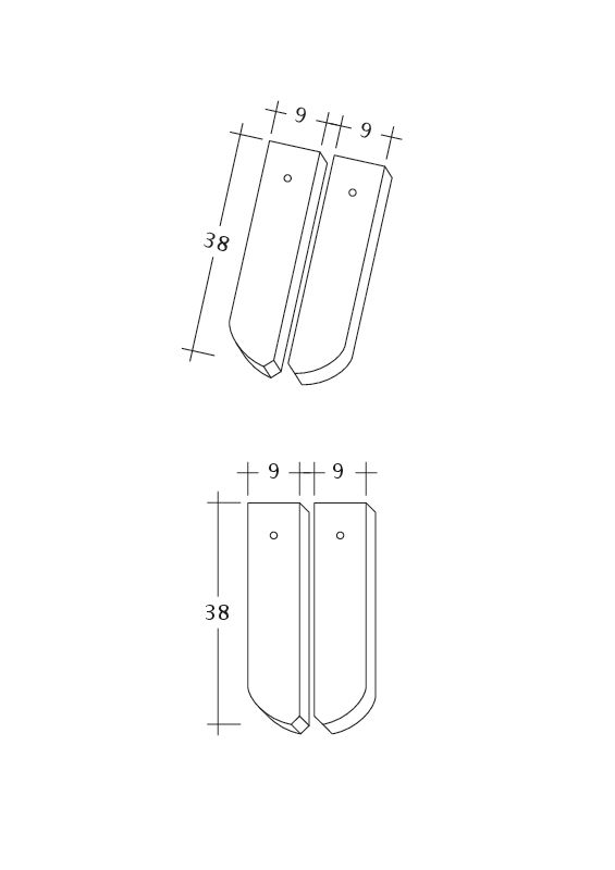 Rysunek techniczny produktu SAKRAL 1-2