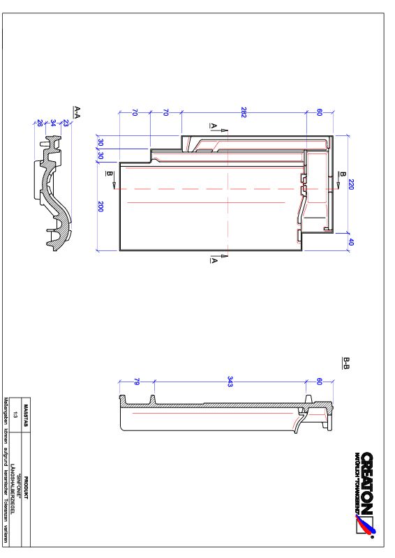 Plik CAD produktu SINFONIE dachówka połówkowa LH