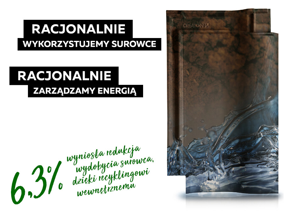 6,3% wyniosła redukcja wydobycia gliny dzięki recyklingowi wewnętrznemu w CREATON Polska