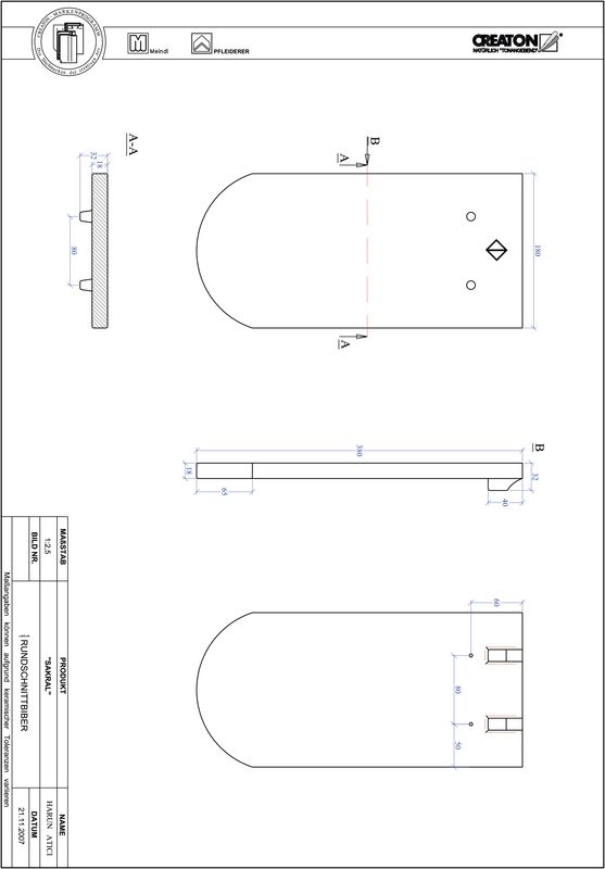 Plik CAD produktu SAKRAL krój zaokrąglony RUND-1-1