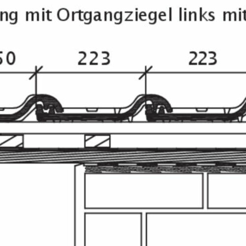 Rysunek techniczny produktu HARMONICA OBL OBL