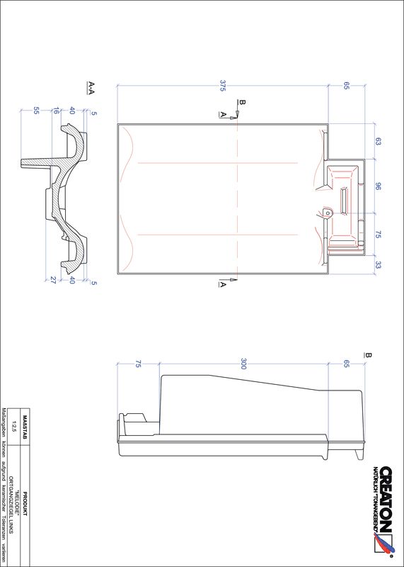 Plik CAD produktu MELODIE dachówka boczna lewa OGL