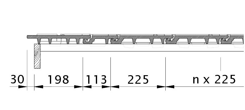 Rysunek techniczny produktu DOMINO ODL ODL
