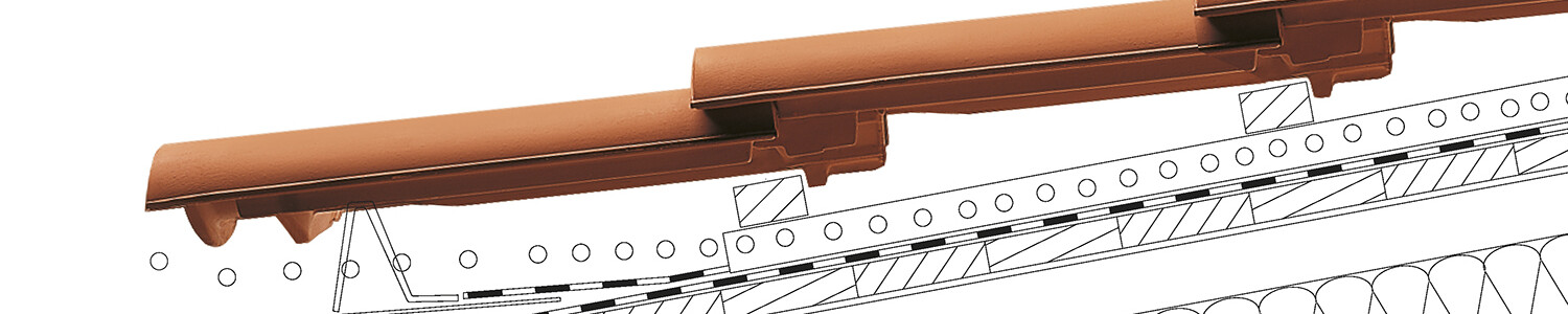 Dachówki ceramiczne na dachy o nachyleniu połaci od 7°