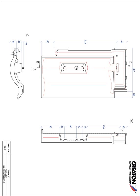 Plik CAD produktu MELODIE aluminium grunt. GRUNDALU