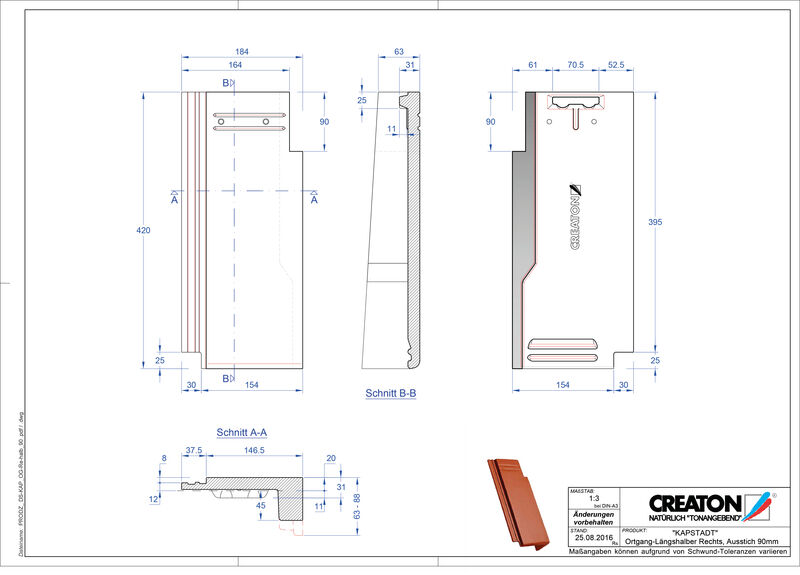 Plik CAD produktu KAPSTADT dachówka boczna prawa OGR-halb-90