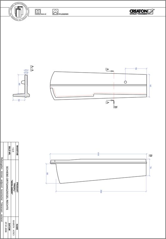 Plik CAD produktu PROFIL krój segmentowy KERA-SAECHS-18-CM-OGR