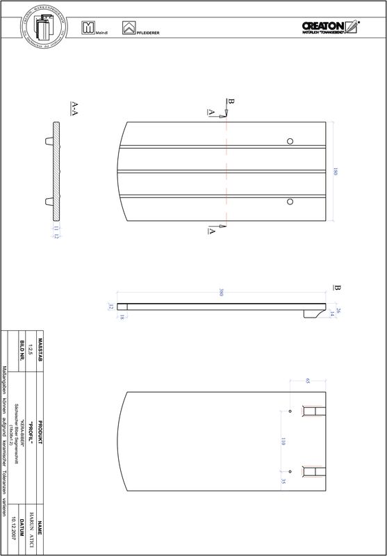 Plik CAD produktu PROFIL krój segmentowy KERA-SAECHS-18-CM-1-1