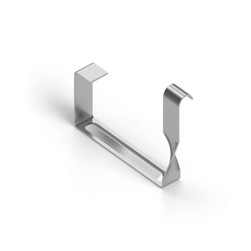 Klamra burzowa podwieszana cynkowo-aluminiowa łata 40/60 (karpiówka zakładkowa)